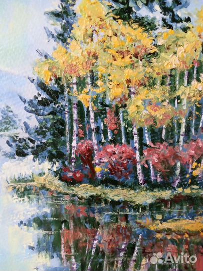 Картина маслом пейзаж