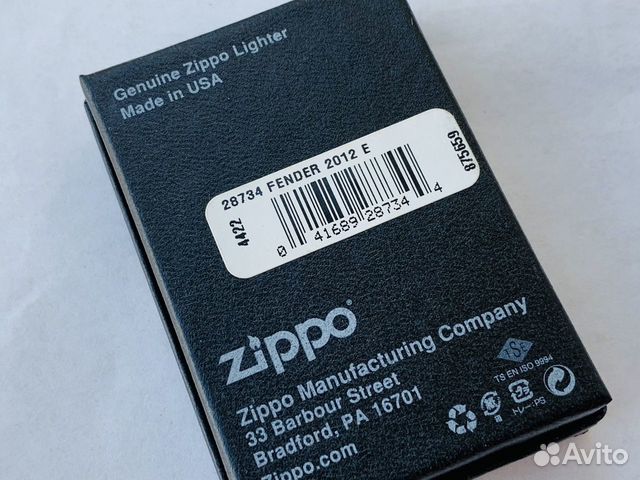 Зажигалка Zippo 28734 Fender Оригинал Новая объявление продам