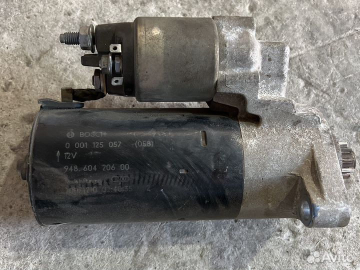 Стартер Porsche Cayenne 4.8