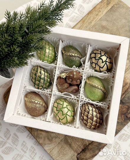 Шоколад ручной работы на Новый год