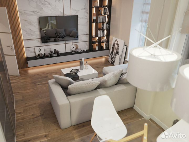 3D Визуализация интерьера квартир