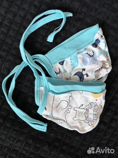 Чепчики и носки 0 - 6 мес