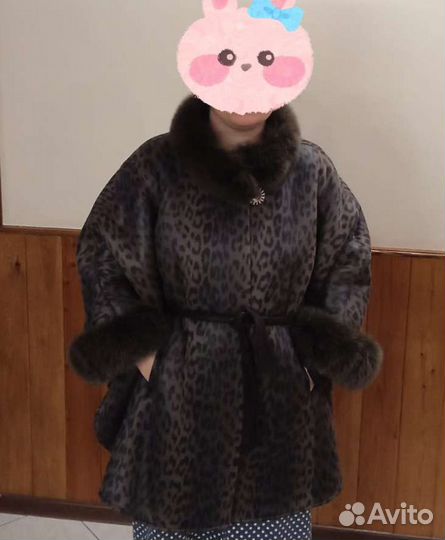 Куртка пончо