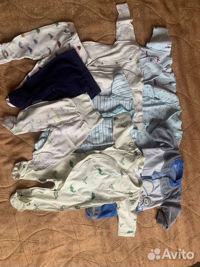 Детские вещи пакетом 56 62