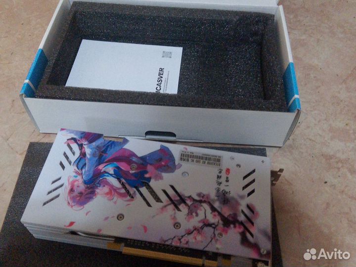 Новая видеокарта RX 580 8gb