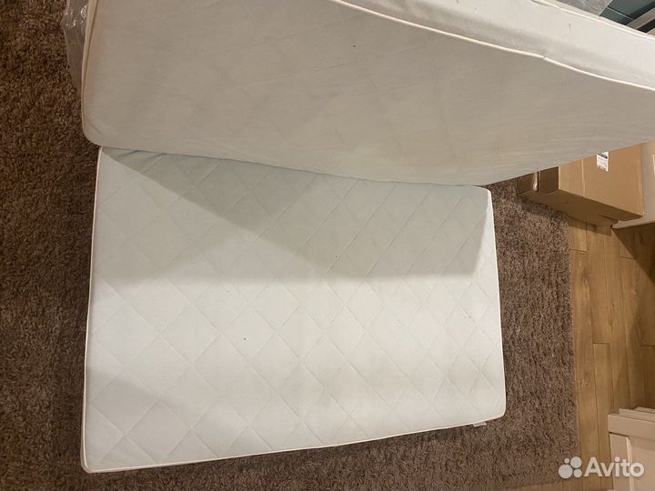 Матрасы (2 комплекта) на кровать IKEA Миннен