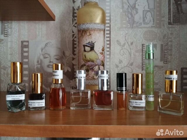 Парфюм в отливантах