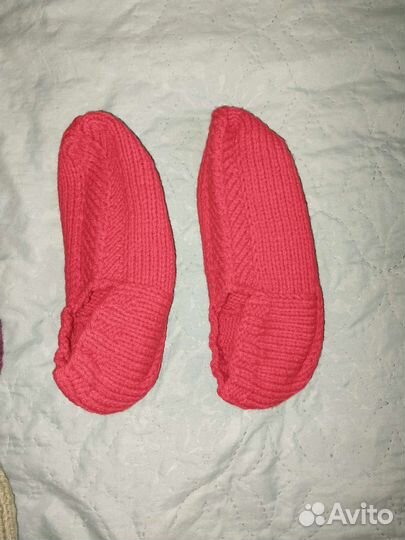 Вязаные следки