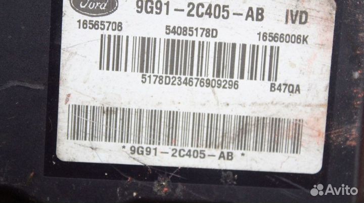 Блок абс, 9G91-2C405-AB Ford Mondeo MK IV 2007 - 2014 года