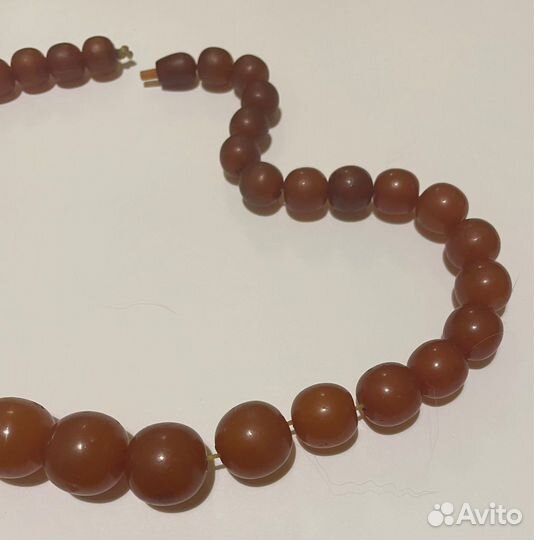 Янтарные бусы СССР