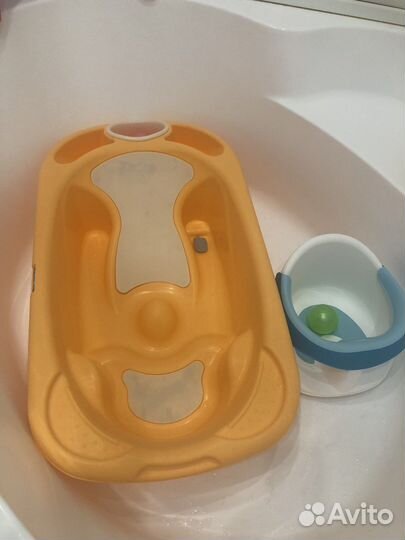Ванночка CAM с горкой и стульчик