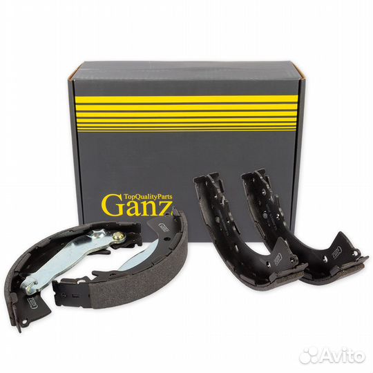 Колодки барабанные hyundai Solaris 1.4/1.6 10- gan