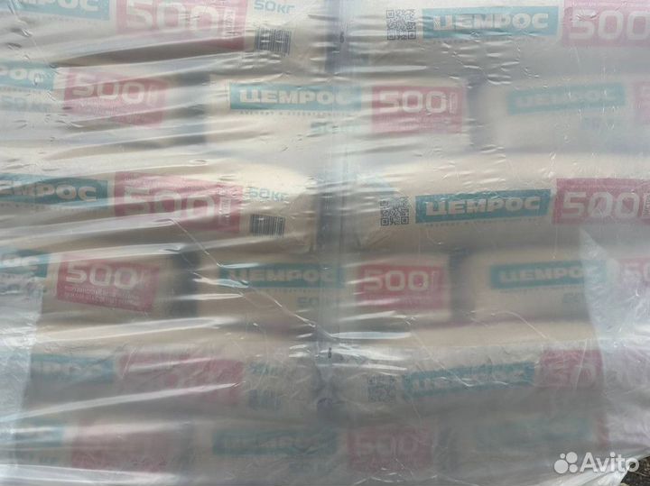 Цемент цемрос М500