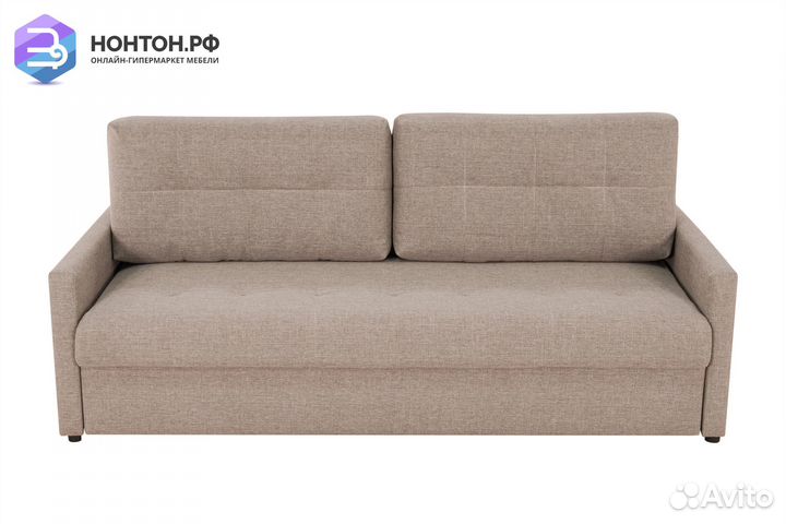 Диван еврокнижка Норд светло-бежевый