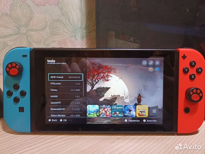 Nintendo switch прошитая + игры