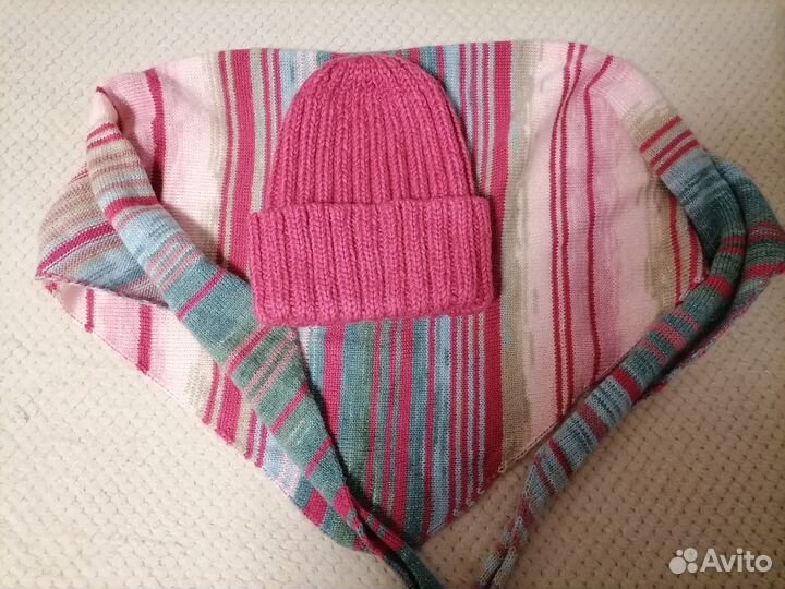 Комплект шапка и бактус