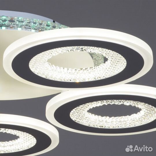 Люстра потолочная светодиодная с пультом