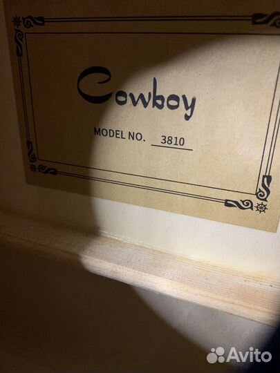 Гитара для обучения Cowboy (с чехлом)