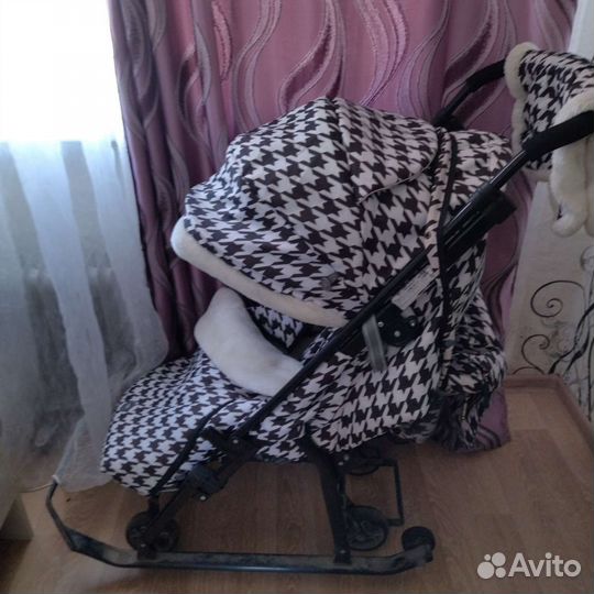 Санки коляска ника