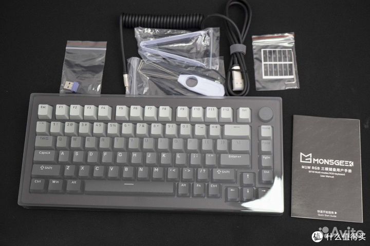 Механическая клавиатура akko Monsgeek M1W Черный