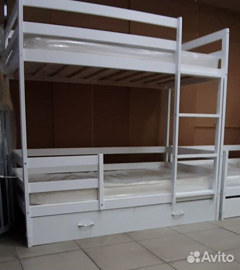 Двухъярусная подростковая/детская кровать 160х80