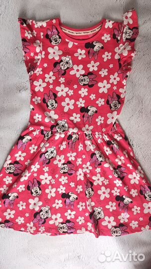Платье для девочки Минни Маус 122