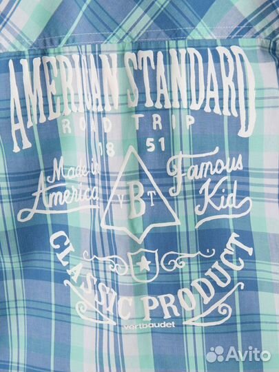 Новая рубашка Vertbaudet для мальчика, р-р 150 см