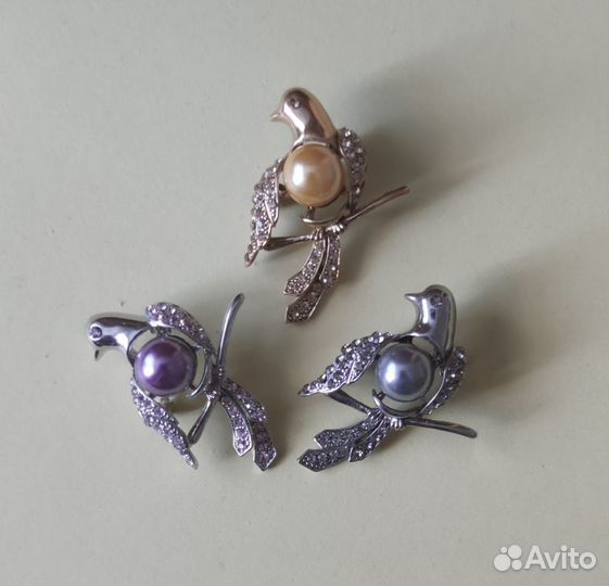 Брошь Mon PlaisiR 03-27 три цвета