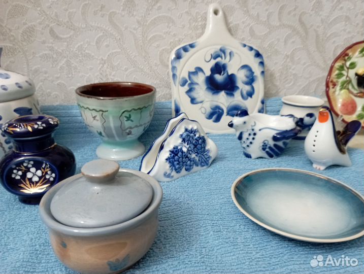 Фарфоровые статуэтки и керамика СССР