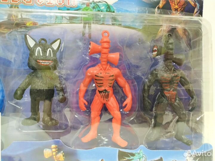 Сиреноголовый набор фигуркок siren head 6 в 1