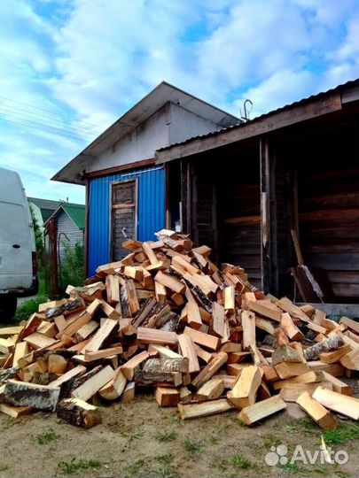 Дрова качественные от 1 куба любых древесных пород