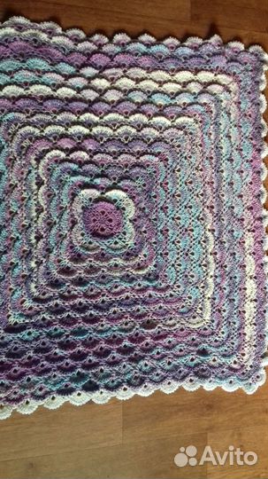 Покрывала и одеяла для новорожденного крючком