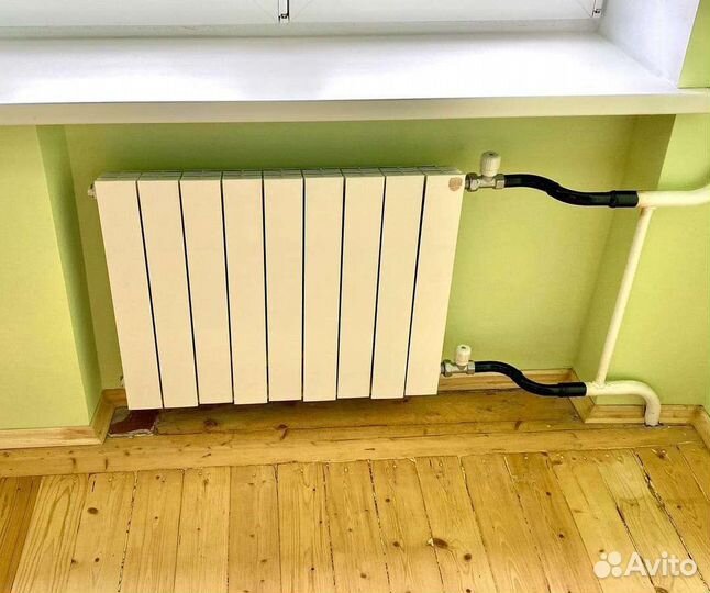 Замена радиаторов отопления/Газосващик