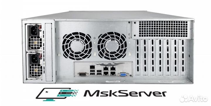 Сервер Supermicro 6047R-E1R24N 2x E5-2640v2 256Gb