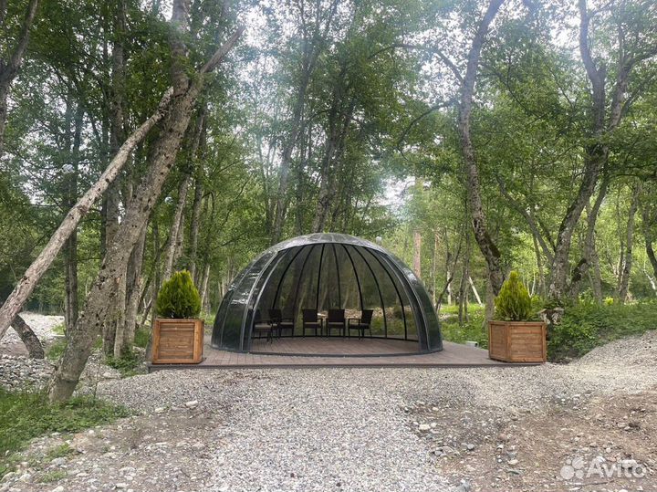 Купольная беседка