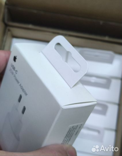 Блок питания apple 20w для зарядки iPhone