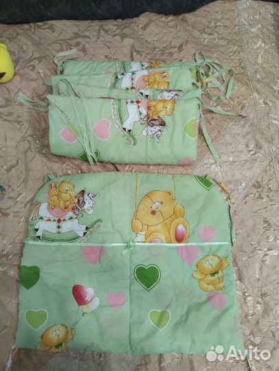 Бортики в кроватку