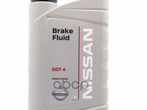 Жидкость тормозная nissan brake fluid DOT-4 1л