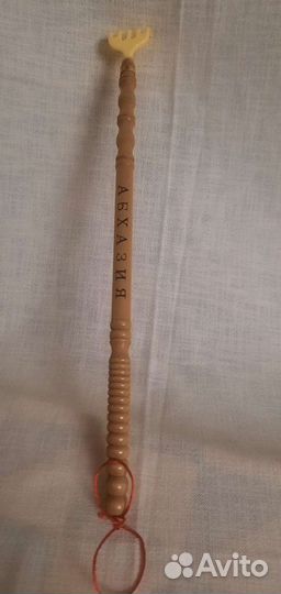 Чесалка для спины 46см. Деревянная