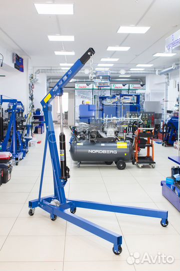 Кран гидравлический складной, г/п 1т