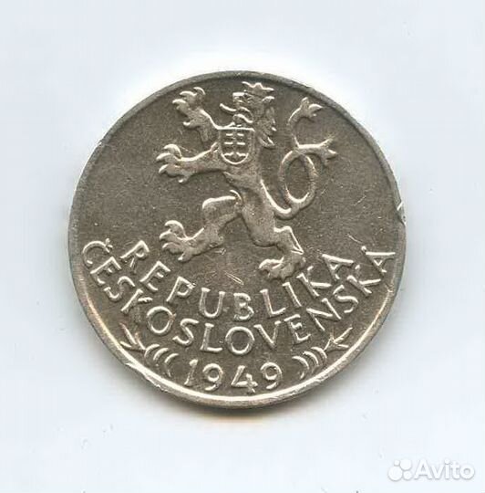 Чехословакия 100 крон 1949 г
