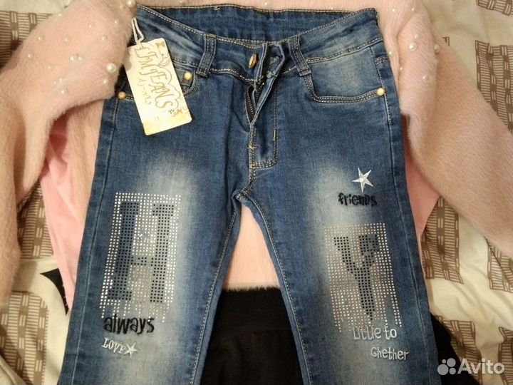 Вещи пакетом для девочки до 122