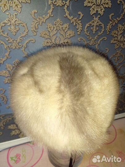 Шапка норковая женская