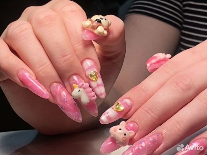 Наращивание ногтей crazy nails