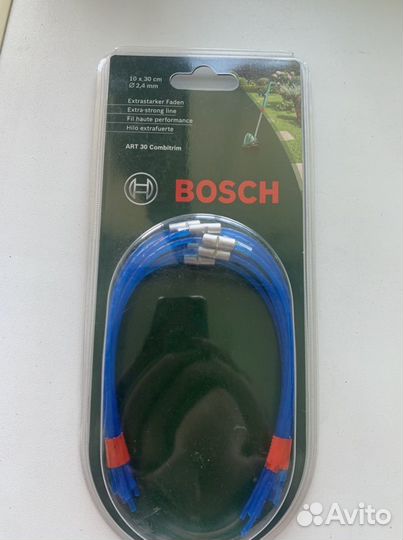 Леска для триммера bosch