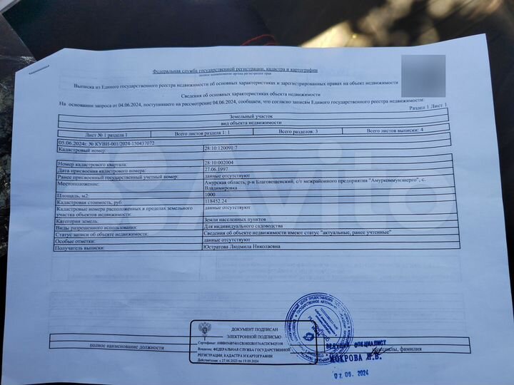 Участок 10 сот. (СНТ, ДНП)