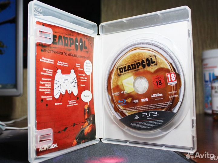 Диск Deadpool PS3 (Killzone 3 В подарок) оригинал