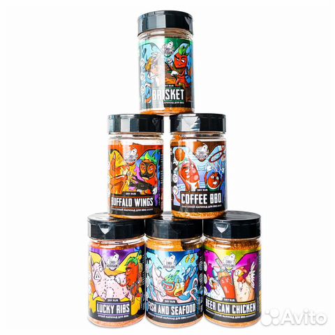 Сухие маринады Chili Hooligans