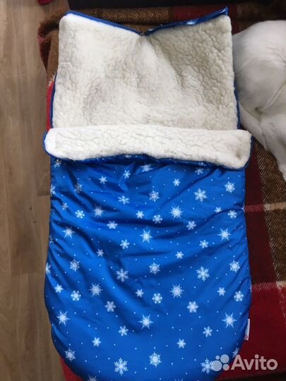 Конверт зимний на выписку