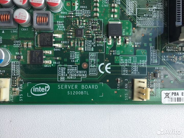 Материнская плата intel s1200btl проц и память